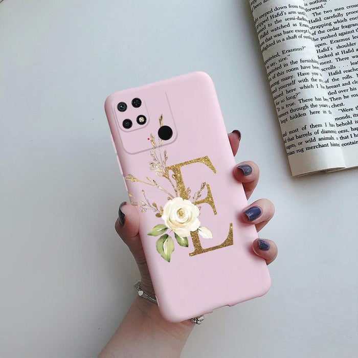 Soft Silicone Bumpers Protective Cover Anti-Scratch Shockproof Phone Case For Redmi 10C Case 6.71" Cute Letters Cover Soft Silicone Phone Case For Xiaomi Redmi 10C 10 C Redmi10C Shockproof Bumper Phone Case