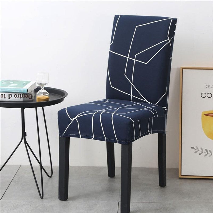 Spandex Dining Chair Cover With Back Elastic Universal Kitchen Living Room Stretch Slipcover Chair Covers Protector Seat Case  Chair Cover Seat Protector Super Fit Slipcover Stretch Removable Washable Soft Spandex Fabric for Home