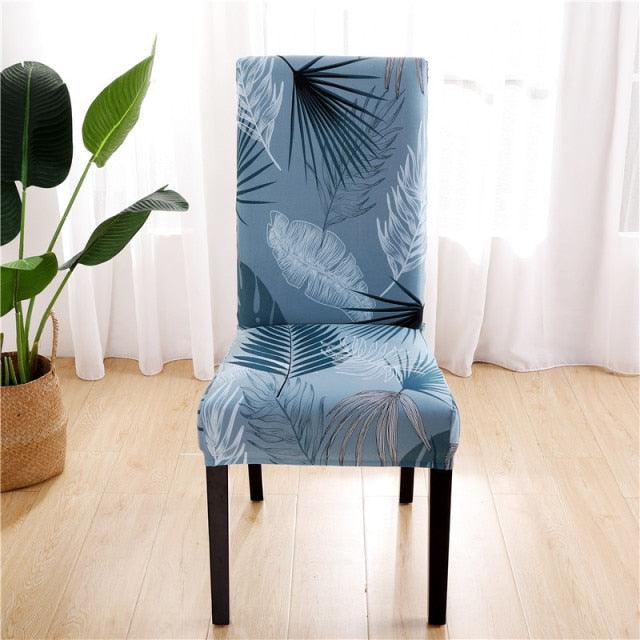 Spandex Seat Chair Cover Removable Slipcover Anti-Dirty Kitchen Cover For Banquet Wedding Dinner RestaurantStretch Spandex Dining Chair Slipcovers Removable Washable Dining Room Chair Protector Cover Seat Slipcover