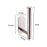 Stainless Steel Nail-free Wall Mounted Toilet Paper Holder Kitchen Tissue Paper Holder Toilet Roll Dispenser For Bathroom Toilet Paper Holder Toilet Paper roll Holder Self Adhesive+Super Glue  Stainless Steel No Drilling For Bathroom Bedroom Kitchen