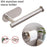 Stainless Steel Nail-free Wall Mounted Toilet Paper Holder Kitchen Tissue Paper Holder Toilet Roll Dispenser For Bathroom Toilet Paper Holder Toilet Paper roll Holder Self Adhesive+Super Glue  Stainless Steel No Drilling For Bathroom Bedroom Kitchen