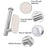 Stainless Steel Nail-free Wall Mounted Toilet Paper Holder Kitchen Tissue Paper Holder Toilet Roll Dispenser For Bathroom Toilet Paper Holder Toilet Paper roll Holder Self Adhesive+Super Glue  Stainless Steel No Drilling For Bathroom Bedroom Kitchen