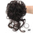 Stylish Synthetic Hair Bun Chignon Messy Curly Hair Band Elastic Scrunchy False Hair Pieces For Women Hairpins Black Brown Clip in Hair Extension For Volumized Hair Buns For Girls