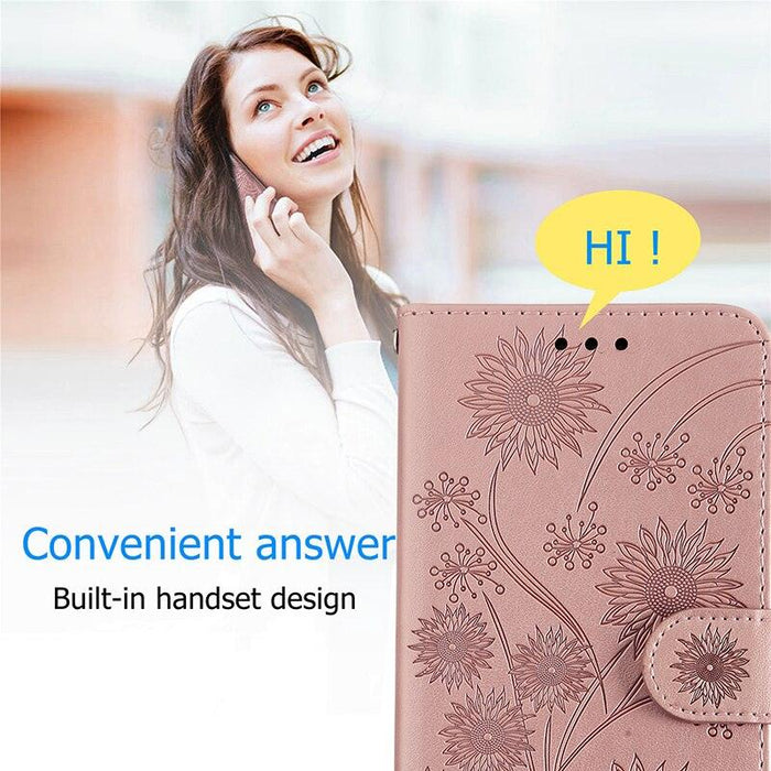 Stylish Wallet  Flip Cover Embossing Credit Cards Slot Pockets PU Leather Wallet Cover For Xiaomi Redmi Note 9 7 8 Pro 9A 7A 9C 8T 6 Leather Flip Book Case For Red MI 11 Note 10 9T 5 9S Po co X3 NFC M3 M4 4X Cover