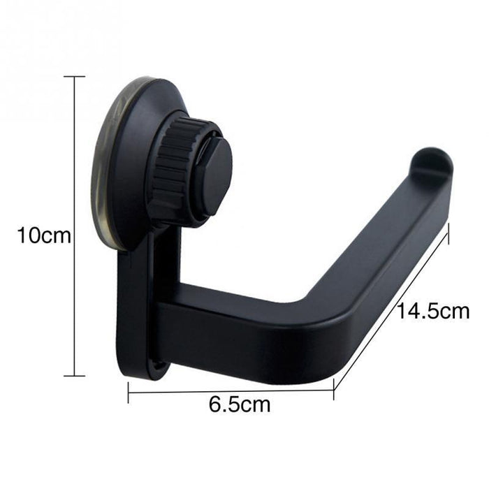 Suction Cup Rack Kitchen Bathroom Storage Waterproof Moisture Proof Towel Accessories Shelf Toilet Paper Holder Wall Mounted Adhesive Towel Bar Bathroom Towel Holder Bathroom Accessories Bathroom Hardware