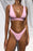 Summer Bikini Stylish Swimwear Women Halter Push Up Bikini Women's  Neck Triangle Bikini Set Leopard Print Two Piece Swimsuits Set Swimsuit Female Lemon Print Bandage Bathing Suit