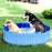 Summer Pools for Dogs Foldable Pet Bath Swimming Tub Bathtub Outdoor Indoor Collapsible Bathing Pool Play Interactive Cool Down Dog Pool Foldable Pool Bathtub PVC Dog Cat Children Swimming Pool