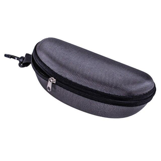 Sunglasses Protector Reading Glasses Carry Bag Hard Travel Pack Pouch Case Eyewear Portable Travel Zipper Eyeglasses Frame Ultra Light Glasses Protection Case For Men Women Kids