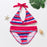 Teenager Girls Swimwear Two pieces Girls Swimsuit High quality Kids Bikini Sets Children Beach Wear Girls Two Piece Bikini Swimsuits Striped Ruffle Swimwear Bathing Suit Set