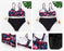 Teenager Girls Swimwear Two pieces Girls Swimsuit High quality Kids Bikini Sets Children Beach Wear Girls Two Piece Bikini Swimsuits Striped Ruffle Swimwear Bathing Suit Set