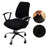 Thicken Solid Office Computer Chair Cover Spandex Split Seat Cover Universal Office Anti-dust Armchair Cover Protective & Stretchable Universal Chair Covers Stretch Rotating Chair Slipcover