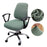 Thicken Solid Office Computer Chair Cover Spandex Split Seat Cover Universal Office Anti-dust Armchair Cover Protective & Stretchable Universal Chair Covers Stretch Rotating Chair Slipcover