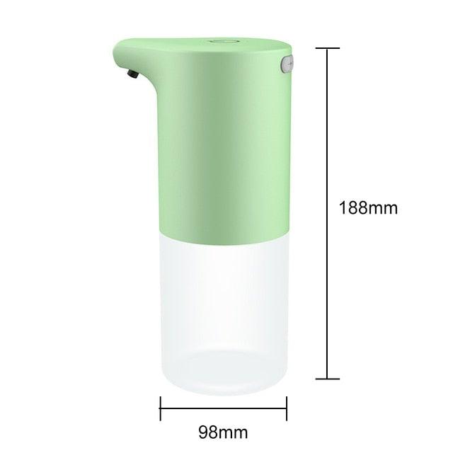 Touchless Automatic Soap Dispenser USB Charging Smart Foam Machine Infrared Sensor Foam Soap Dispenser Hand Sanitizer  Touchless Soap Dispenser Soap Dispenser Automatic USB Rechargeable Foaming Soap Dispenser For Kitchen Bathroom White