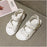 Trendy Black Sandals Summer New Flat Embroidery Thick-Soled Casual Design Hiking Sandals Outdoor Sport Sandals Athletic Sandals Walking Water Women Shoes For Summer