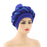 Turbans Pleated Soft Beanie Headwrap Lightweight African Hat Arab Wrap Elegant Muslim Turban Scarf Women Hijabs Hair Accessories Cap bonnet for Women