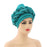 Turbans Pleated Soft Beanie Headwrap Lightweight African Hat Arab Wrap Elegant Muslim Turban Scarf Women Hijabs Hair Accessories Cap bonnet for Women