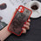 Unique Aesthetic Design Red Dragon Phone Case for iPhone 14 12 11 13 Pro Mini X XS XR Max 6 7 8 Plus SE Soft Bumper Fashion Cool Dragon Animal 3D Pattern Design Frosted PC Back Soft TPU Bumper Shockproof Protective Case