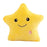 Unique Luminous Pillow Vivid Star Design LED Light Cushion Plush Pillow Night Light Plush Pillows Stuffed Star Pillow Led Light Creative Twinkle Star Glowing LED Night Light Plush Pillows Stuffed Toys For Bedroom Sofa Creative Birthday Gift Toy For Kids