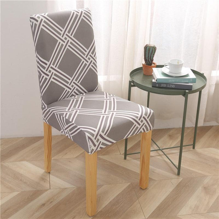 Universal Chair Cover Removable Washable Seat Chair Covers Protector Slipcovers For Hotel Banquet Restaurant Dining Room Cover Stretch Polyester Parsons Chair Slipcover Removable Washable Kitchen Chair Protector