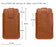 Universal PU Leather Waist Belt Mobile Phone Case Pouch For iPhone  Xiaomi Redmi 9 Poco Huawei Honor Moto Leather Cell Phone Holster with Belt Clip, Flip Cell Phone Case