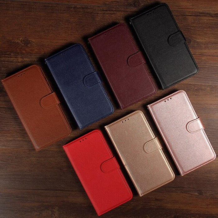 Wallet Leather Case For Xiaomi Redmi 10 9 9A 9C 9T 8 8A 7A 6 Note 10 10S 10 Pro 9S 9 Pro 8 Pro 7 6 5 Pro 4X Poco X3 Pro M3 11T Shockproof Wallet Style Magnetic Closure Back Cover Case