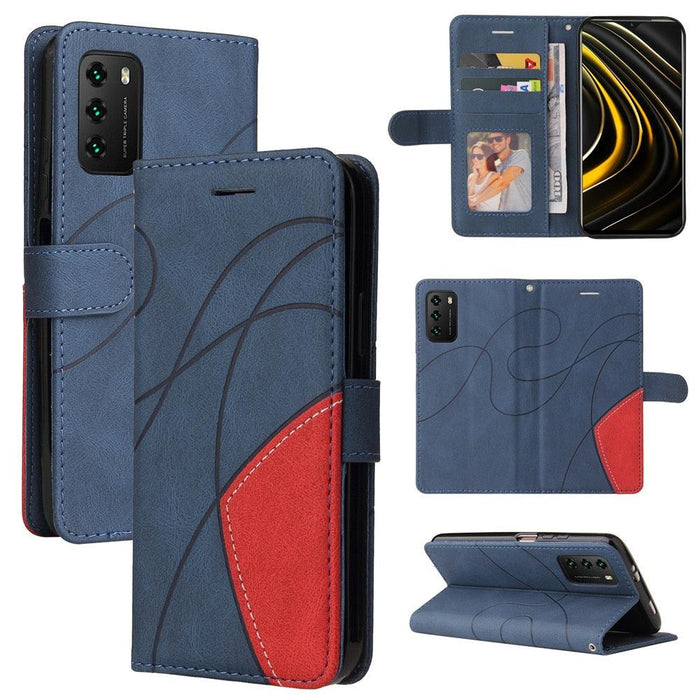 Wallet with Credit Card Holder Stand Women Men Leather Flip Case Folding Cover For Redmi 9T Case Leather Wallet Flip Cover Redmi 9T Phone Case For Xiaomi Redmi 9 T 9A 9C 8 8A 10 5G Note 10 11 Pro 11s 9s 10s Case