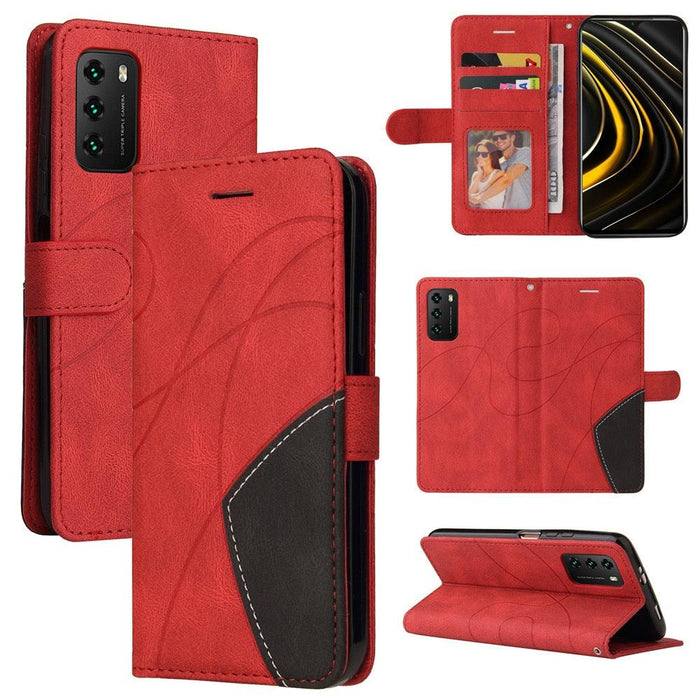 Wallet with Credit Card Holder Stand Women Men Leather Flip Case Folding Cover For Redmi 9T Case Leather Wallet Flip Cover Redmi 9T Phone Case For Xiaomi Redmi 9 T 9A 9C 8 8A 10 5G Note 10 11 Pro 11s 9s 10s Case