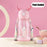 Water Bottle Kids Drinking Cup Deer Antler Creative Cartoon Feeding Cup With Straw Leak Proof Water Bottle Outdoor Cartoon Horn Shaped Water Bottle With Straw And Handle Holder Removable Water Bottle For Easy Cleaning