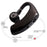 Waterproof Wireless Bluetooth Handsfree Earphone Single Headphone Elegant Black Design  Comfortable Long Wireless Range Headset Business Office Earbud With Microphone Waterproof Loud Voice Sport Earphones