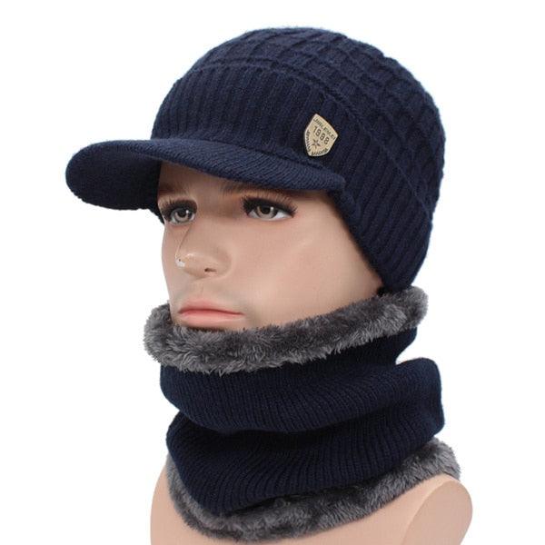 Winter Hat Skellies Beanies Hats Winter Beanies For Men Women Wool Scarf Caps Balaclava Mask Gorgas Bonnet Knitted Hat Set Outdoor Sport Warm Beanies Hat For Men Knitted Hats Bandana Hiking Camping Kid Neck Warmer Cap