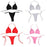 Women Bikini Swimsuit Push-Up Bra Bikini Set Two Piece Swim Suit Swimwear Beachwear Bathing Suit Strappy Swimsuit Two Pieces Bikini Set