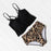 Women Leopard Print Swimsuit Women's Bikini One Shoulder Top High Waist Bottom Two Piece Swimsuits Women Push Up Bikini Set One Shoulder Beachwear Summer Leopard Bathing Suit High Waist Swimwear For Women